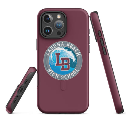 Magsafe Tough Case for iPhone | Laguna Beach High School Wrestling | Wave Logo