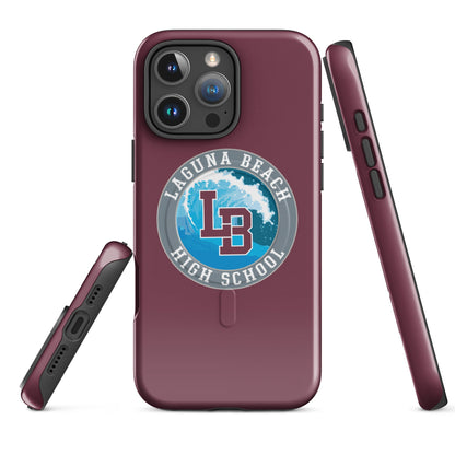 Magsafe Tough Case for iPhone | Laguna Beach High School Wrestling | Wave Logo