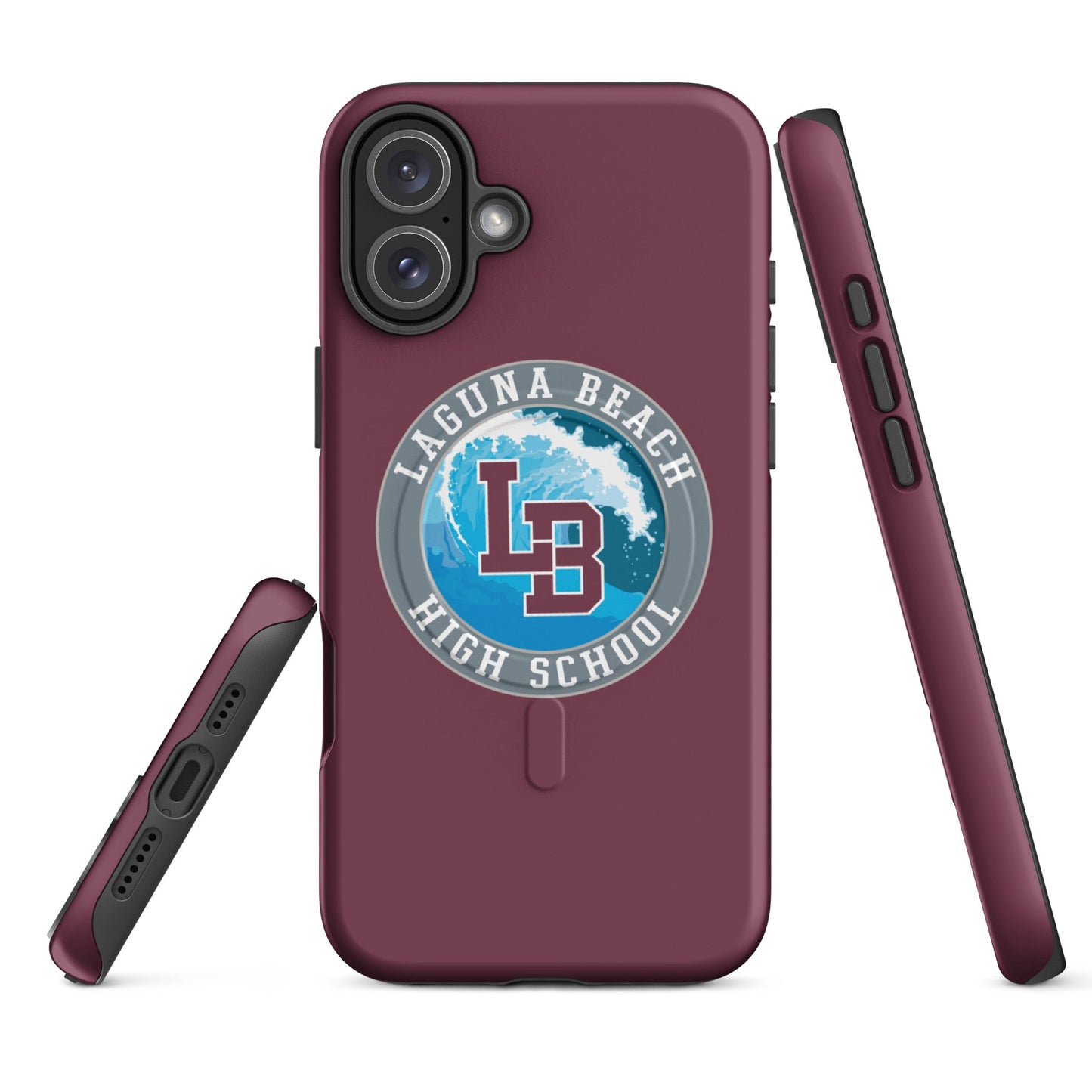 Magsafe Tough Case for iPhone | Laguna Beach High School Wrestling | Wave Logo