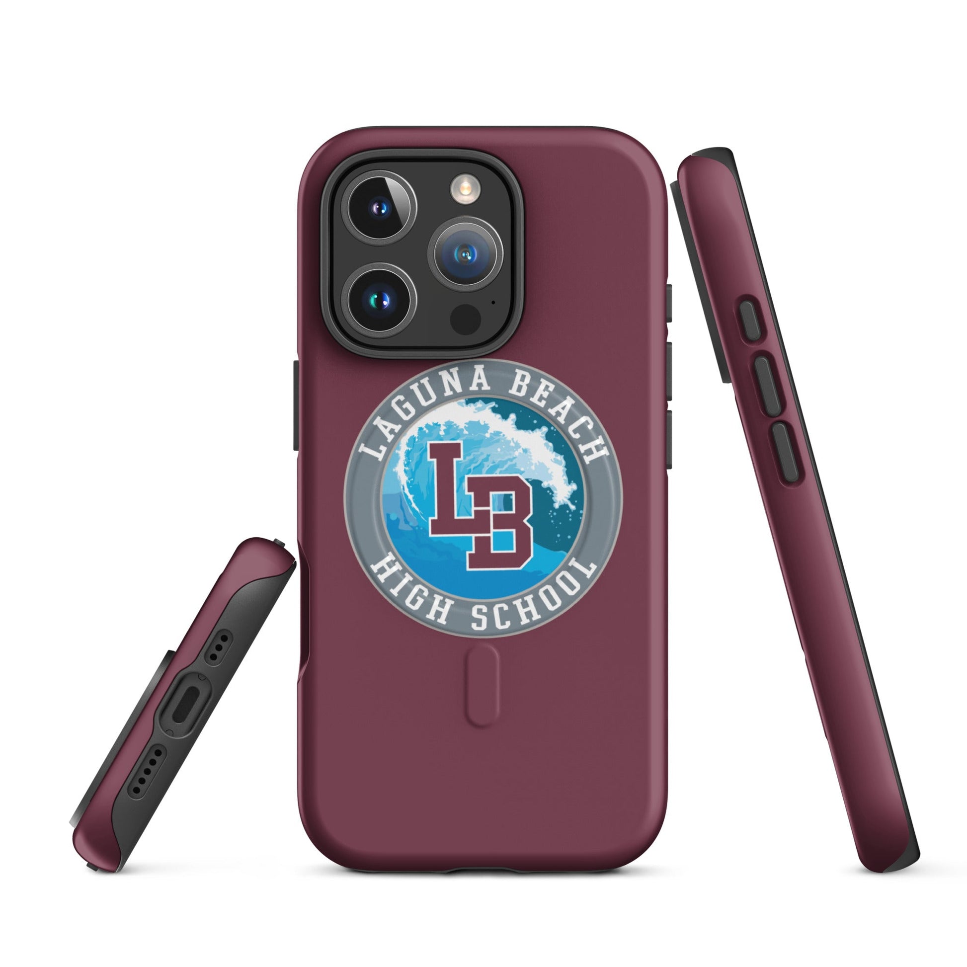 Magsafe Tough Case for iPhone | Laguna Beach High School Wrestling | Wave Logo