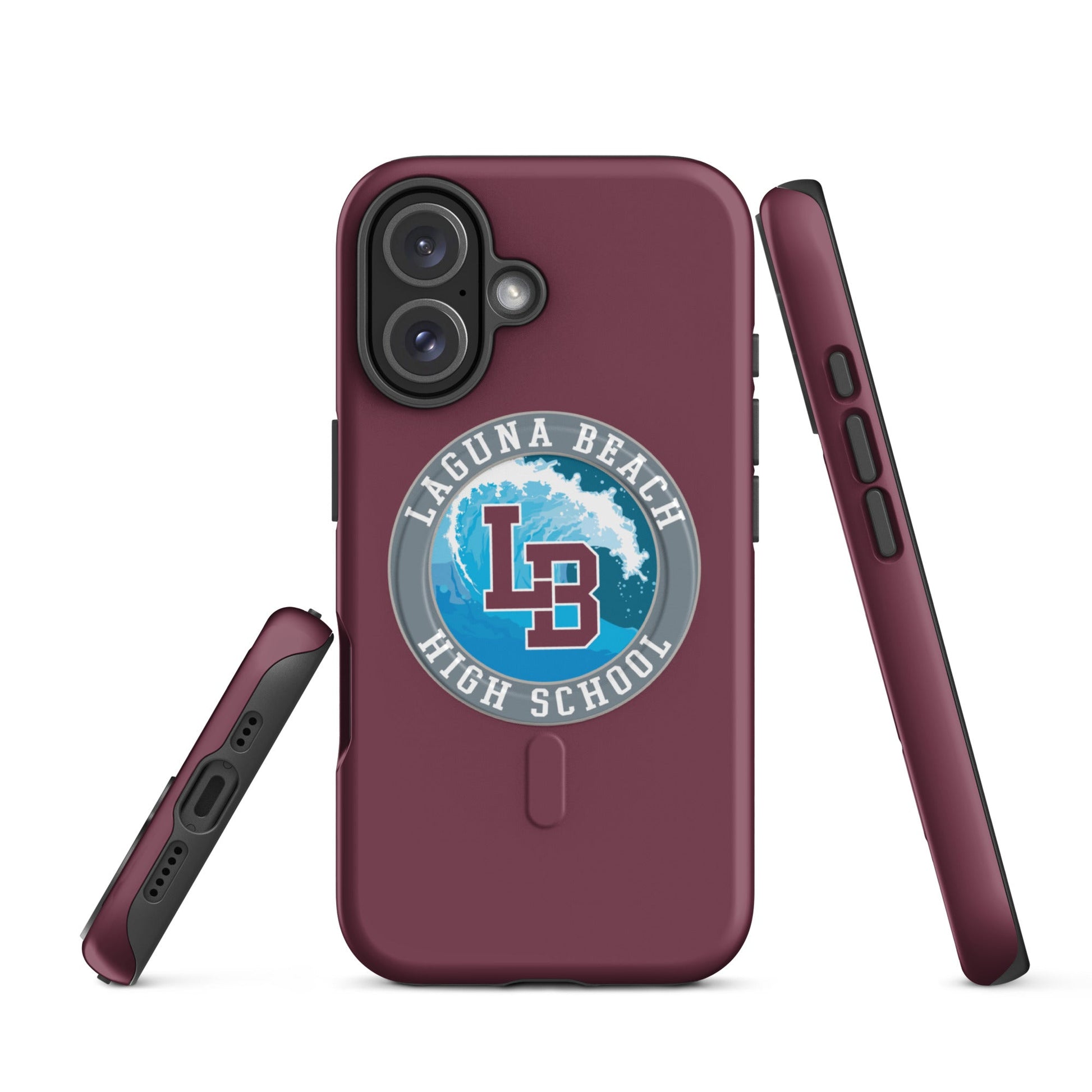 Magsafe Tough Case for iPhone | Laguna Beach High School Wrestling | Wave Logo