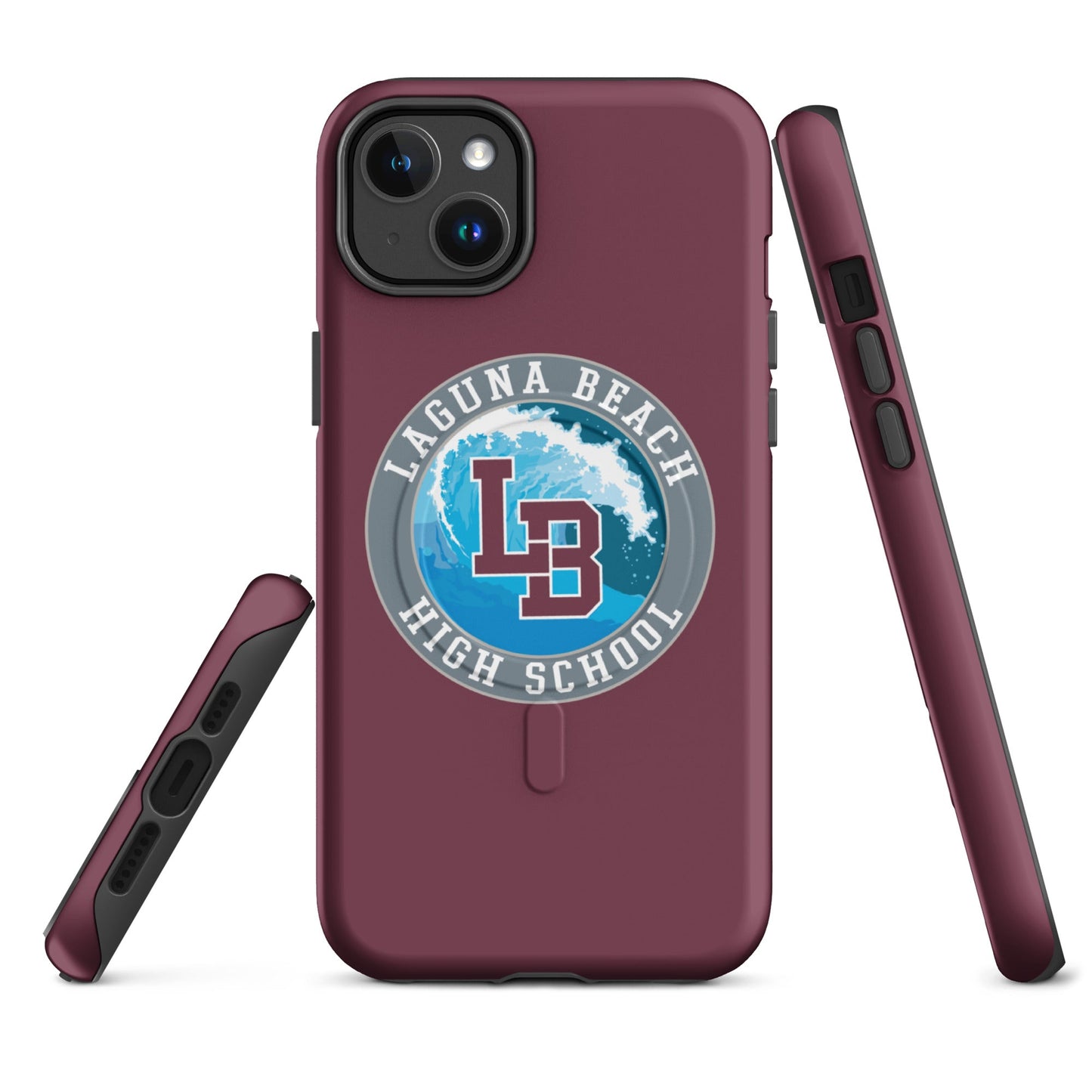 Magsafe Tough Case for iPhone | Laguna Beach High School Wrestling | Wave Logo