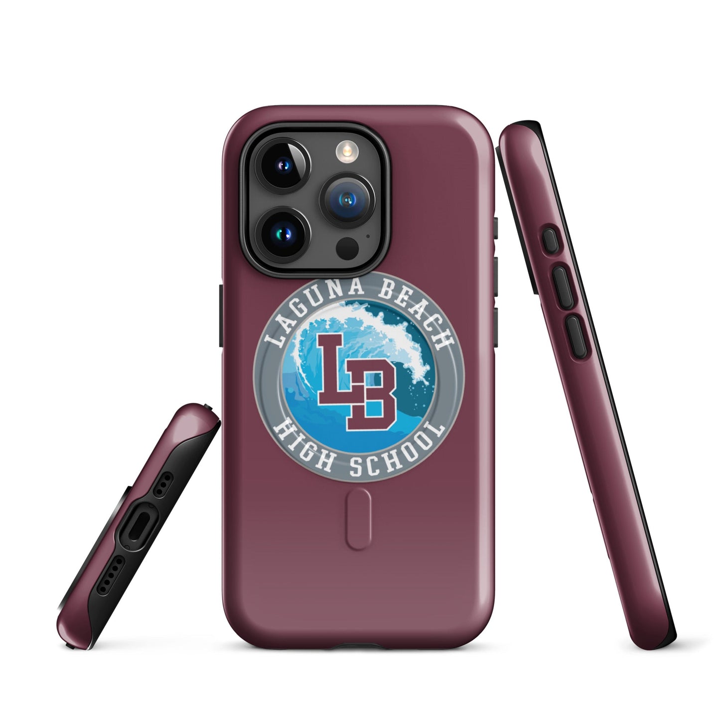 Magsafe Tough Case for iPhone | Laguna Beach High School Wrestling | Wave Logo