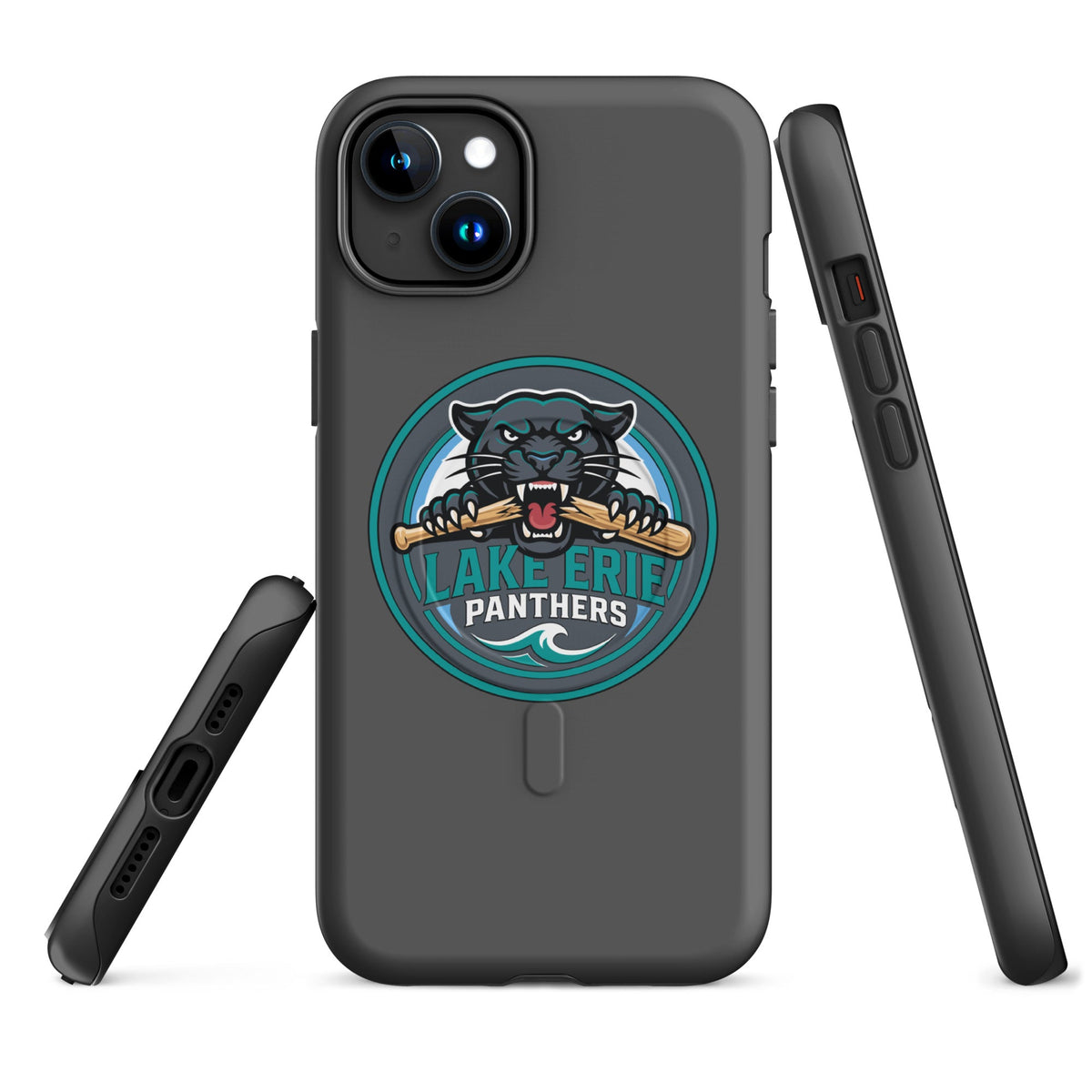 Magsafe Tough Case for iPhone | Lake-Erie Panthers | Badge Logo