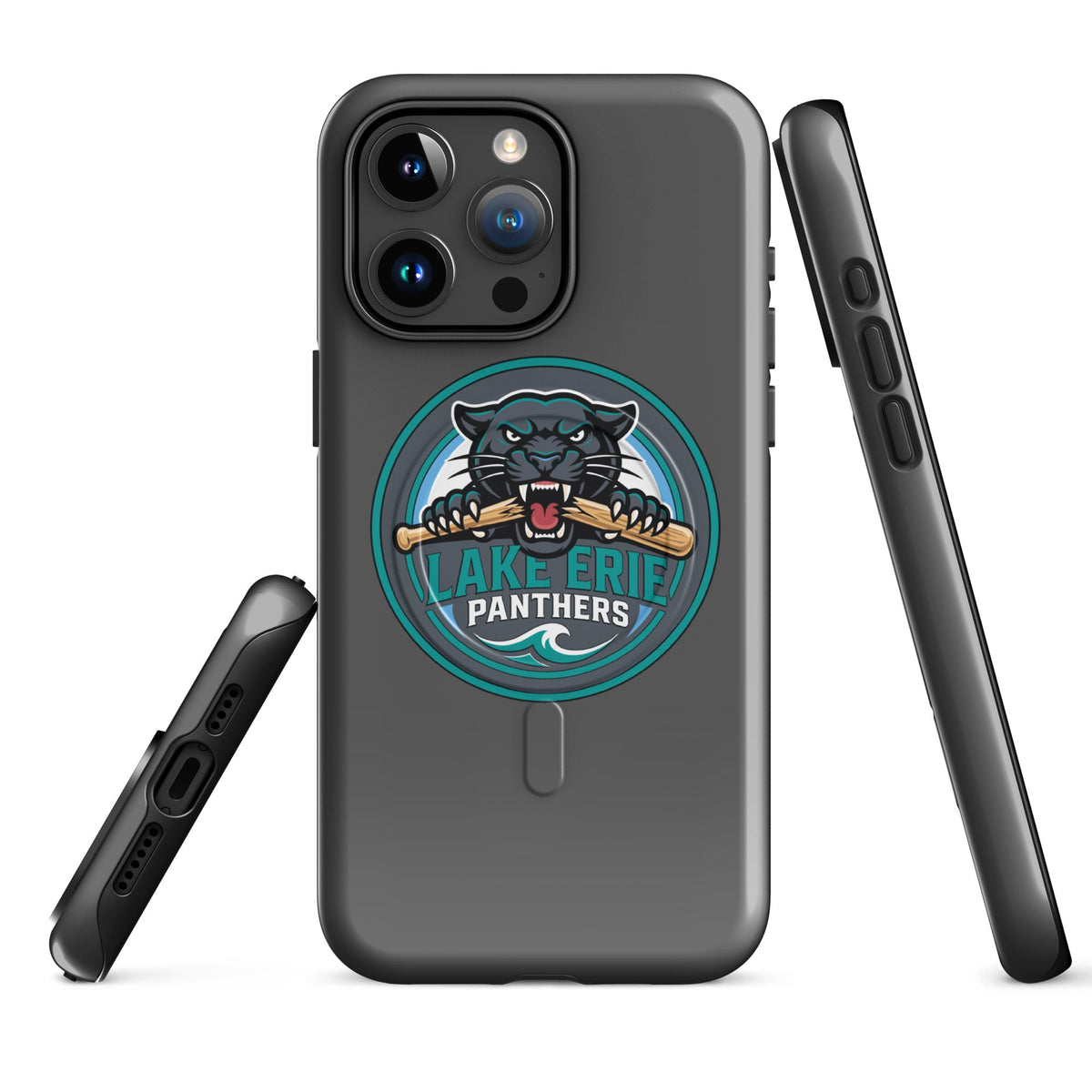 Magsafe Tough Case for iPhone | Lake-Erie Panthers | Badge Logo