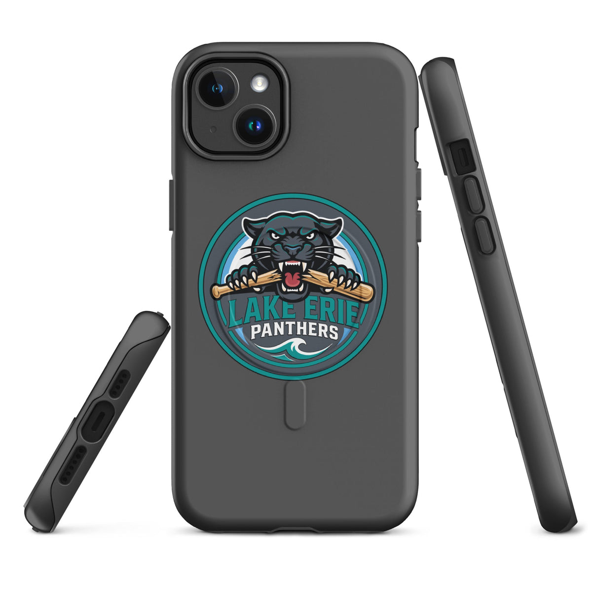 Magsafe Tough Case for iPhone | Lake-Erie Panthers | Badge Logo