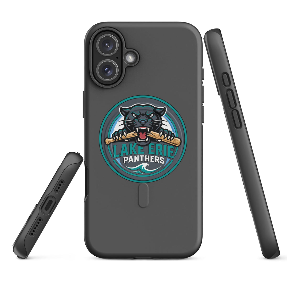Magsafe Tough Case for iPhone | Lake-Erie Panthers | Badge Logo