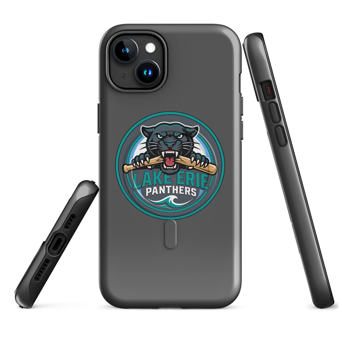 Magsafe Tough Case for iPhone | Lake-Erie Panthers | Badge Logo