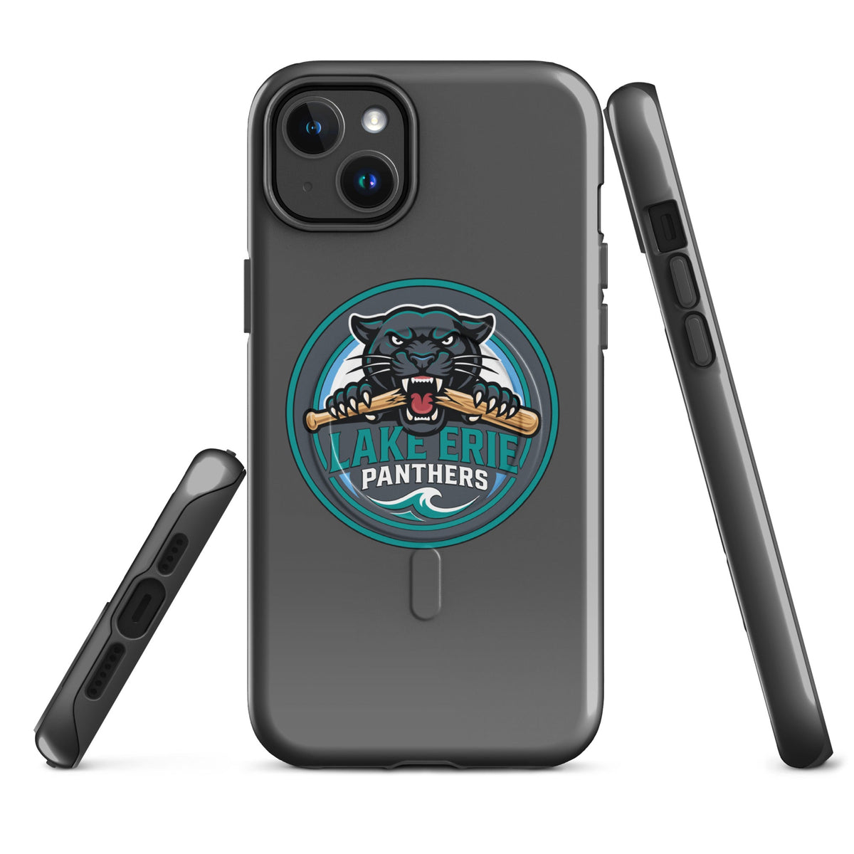 Magsafe Tough Case for iPhone | Lake-Erie Panthers | Badge Logo