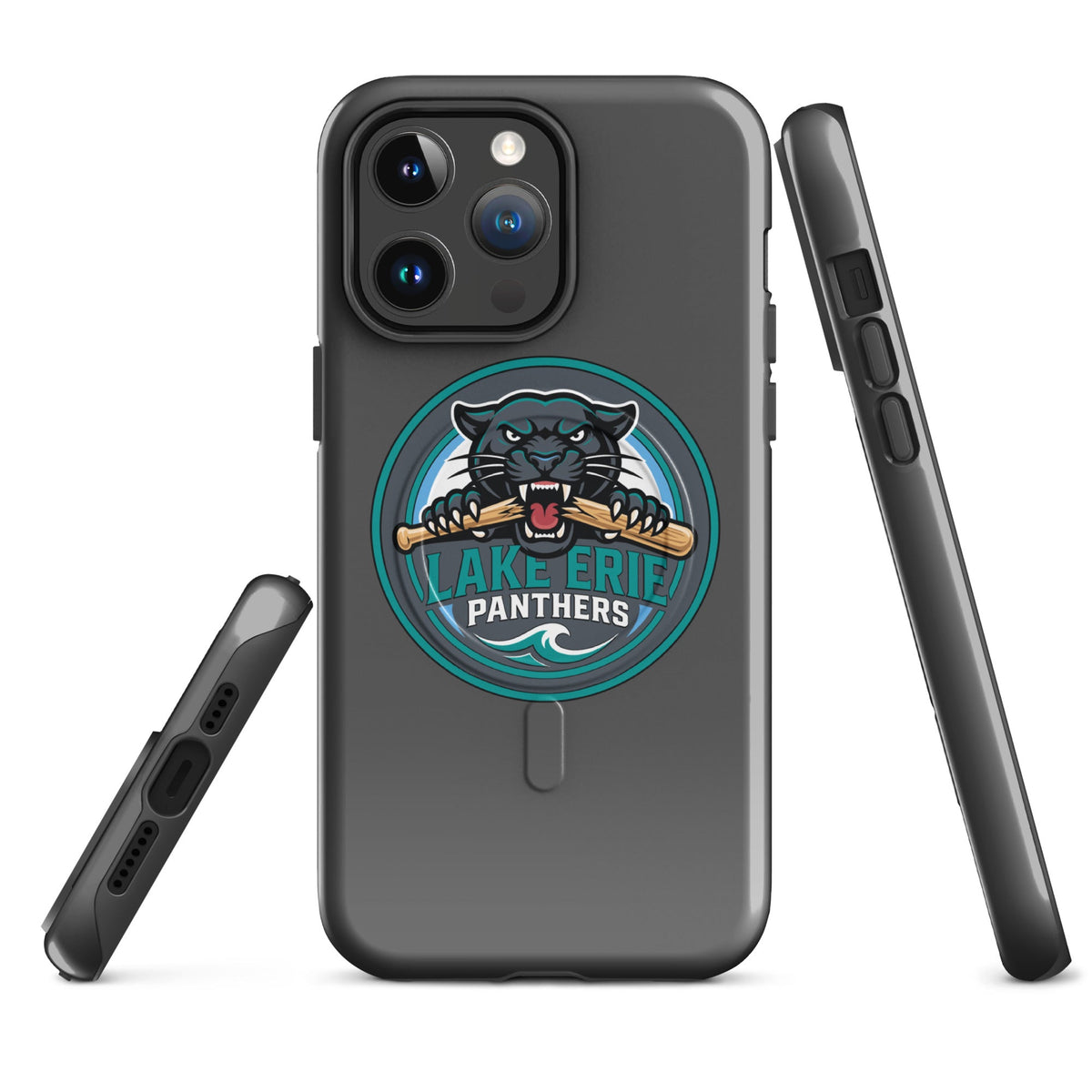 Magsafe Tough Case for iPhone | Lake-Erie Panthers | Badge Logo