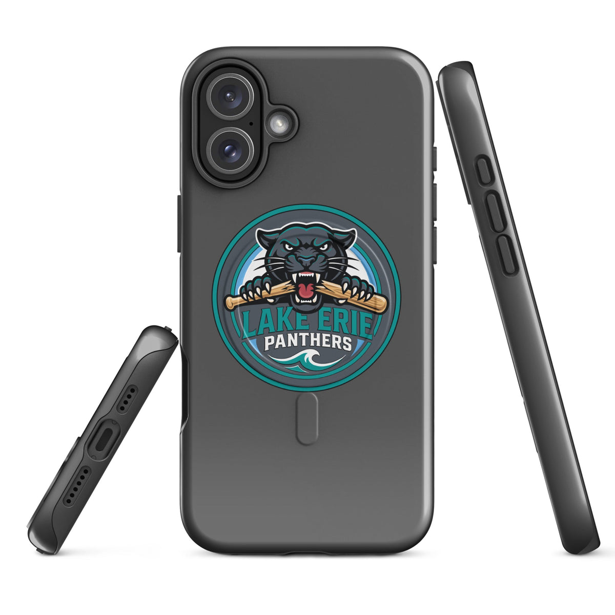 Magsafe Tough Case for iPhone | Lake-Erie Panthers | Badge Logo
