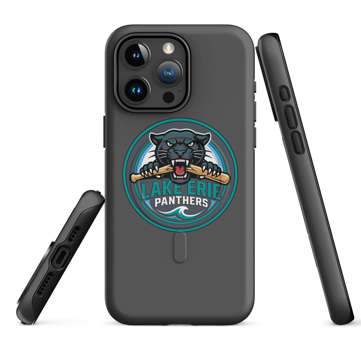 Magsafe Tough Case for iPhone | Lake-Erie Panthers | Badge Logo