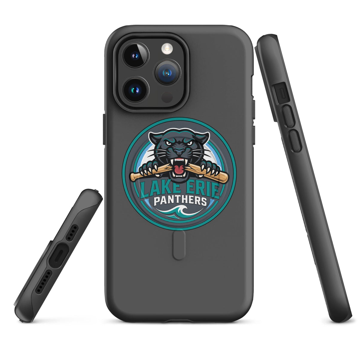 Magsafe Tough Case for iPhone | Lake-Erie Panthers | Badge Logo