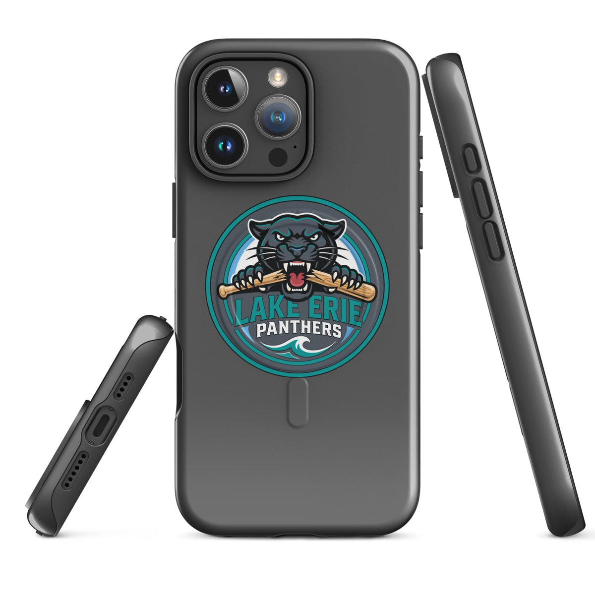 Magsafe Tough Case for iPhone | Lake-Erie Panthers | Badge Logo