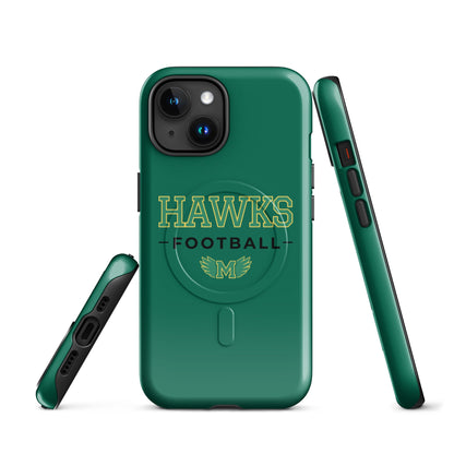 Magsafe Tough Case for iPhone | Lake Minneola Hawks Football | Mark Logo