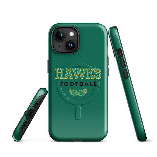 Magsafe Tough Case for iPhone | Lake Minneola Hawks Football | Mark Logo