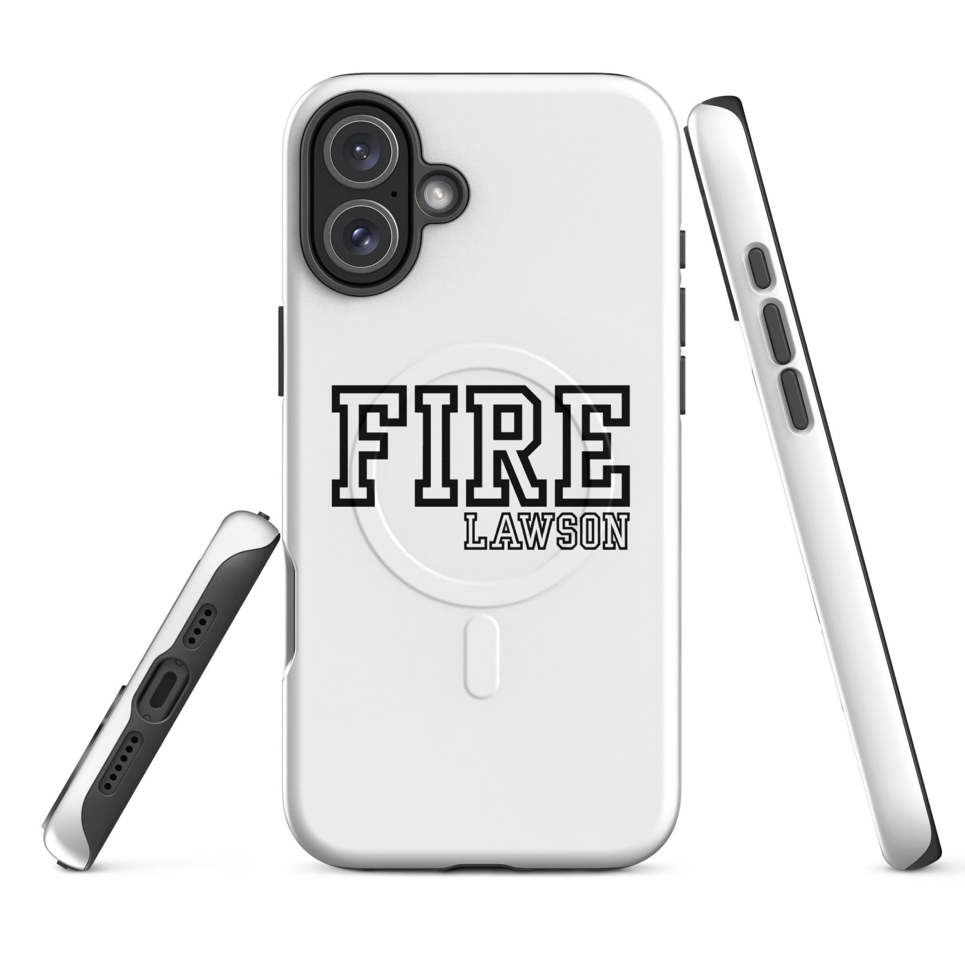 Magsafe Tough Case for iPhone | Lawson Fire Department | Script Logo