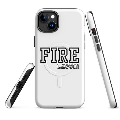 Magsafe Tough Case for iPhone | Lawson Fire Department | Script Logo