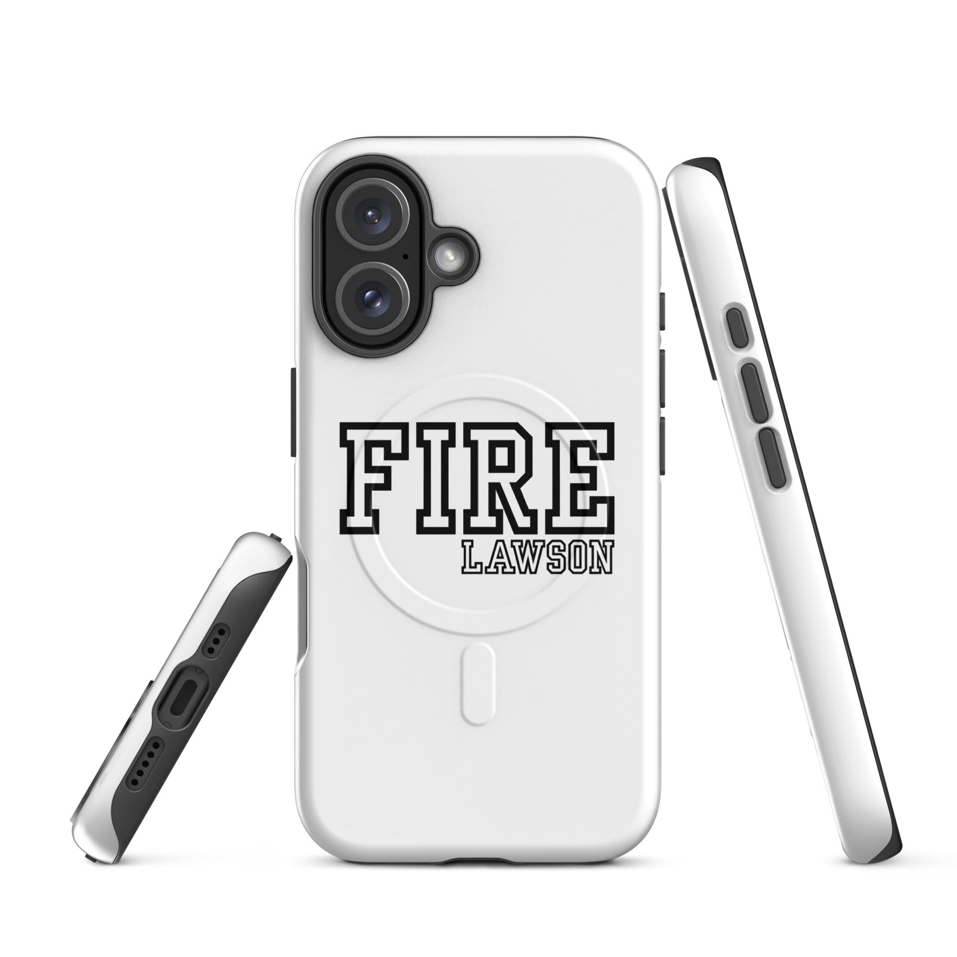 Magsafe Tough Case for iPhone | Lawson Fire Department | Script Logo