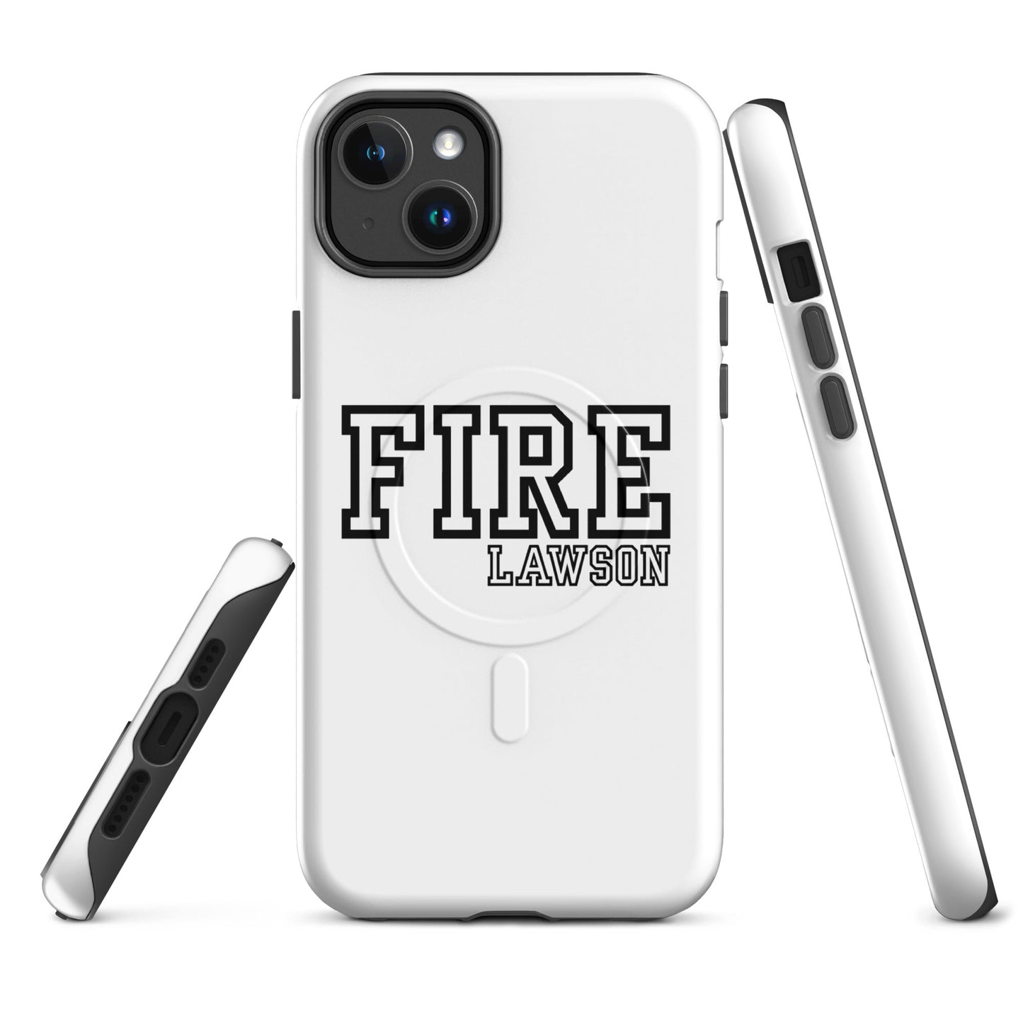 Magsafe Tough Case for iPhone | Lawson Fire Department | Script Logo