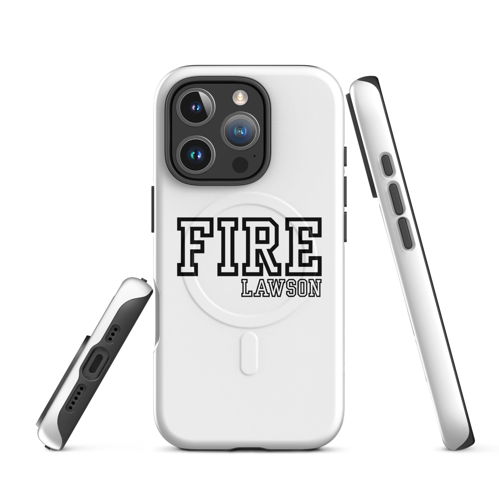 Magsafe Tough Case for iPhone | Lawson Fire Department | Script Logo