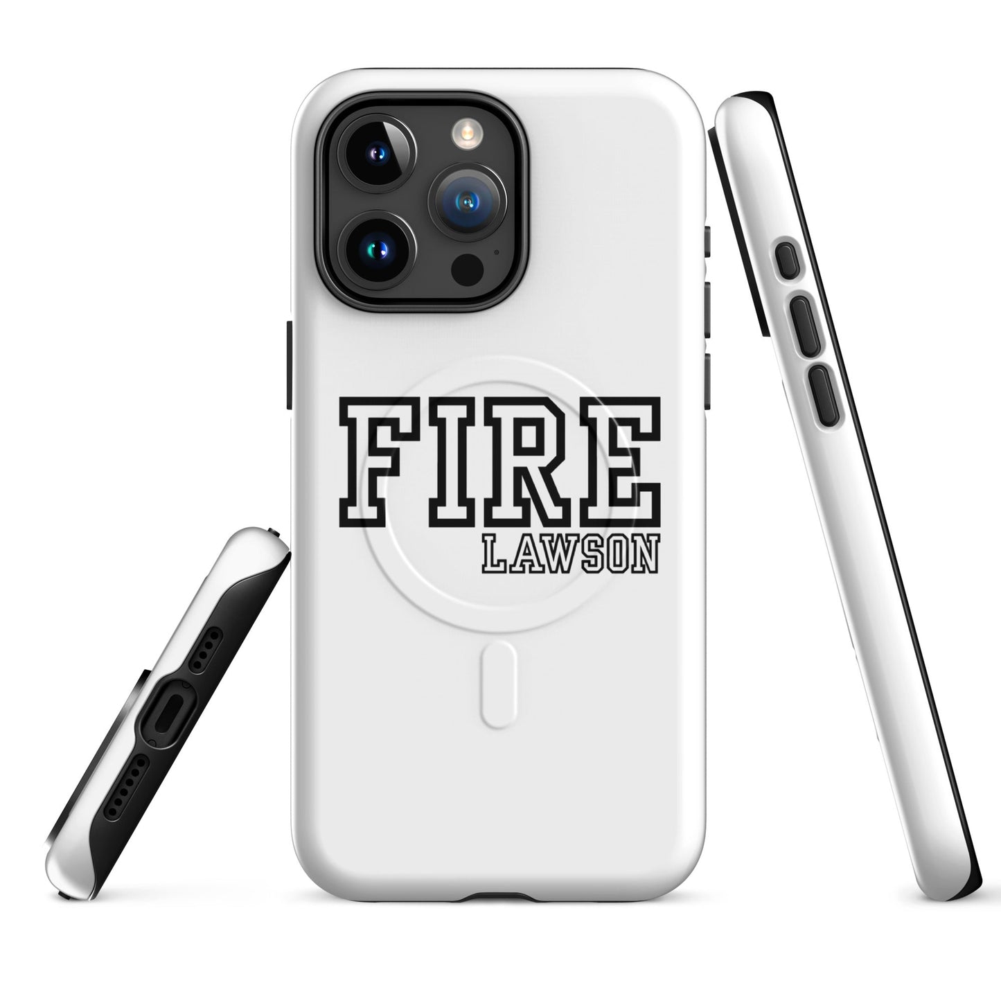 Magsafe Tough Case for iPhone | Lawson Fire Department | Script Logo