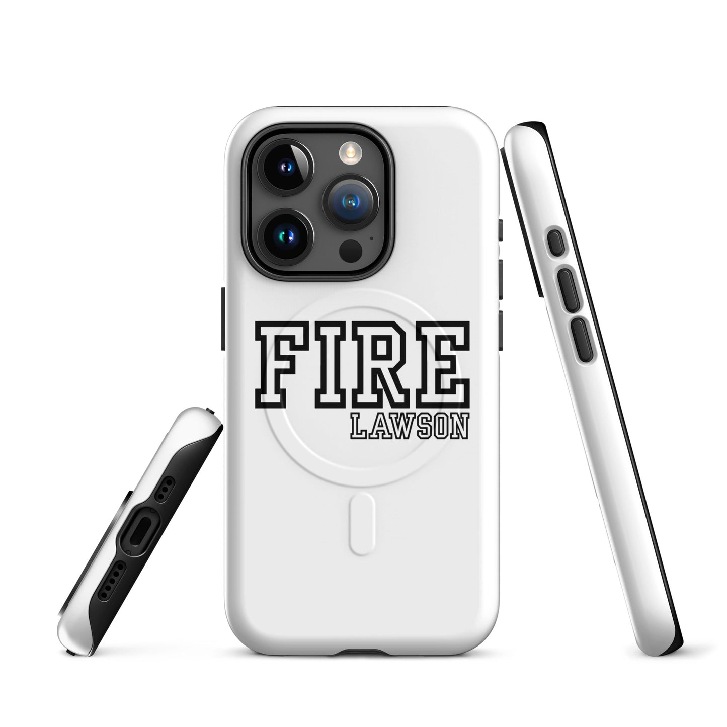 Magsafe Tough Case for iPhone | Lawson Fire Department | Script Logo