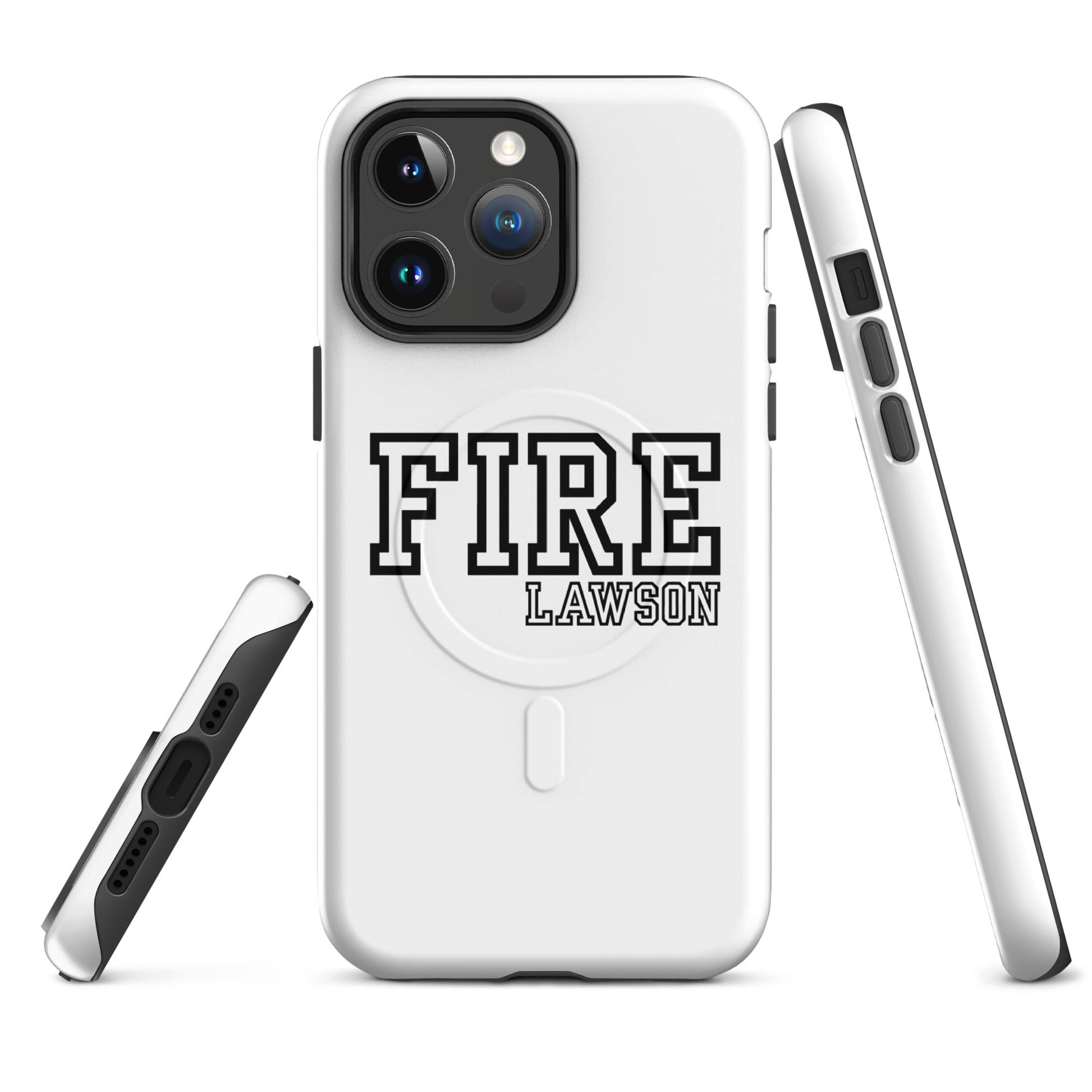 Magsafe Tough Case for iPhone | Lawson Fire Department | Script Logo