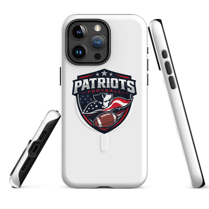 Magsafe Tough Case for iPhone | LFMS Athletics | Patriots Football Logo