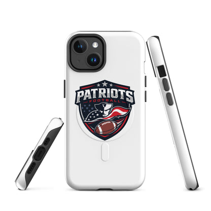Magsafe Tough Case for iPhone | LFMS Athletics | Patriots Football Logo