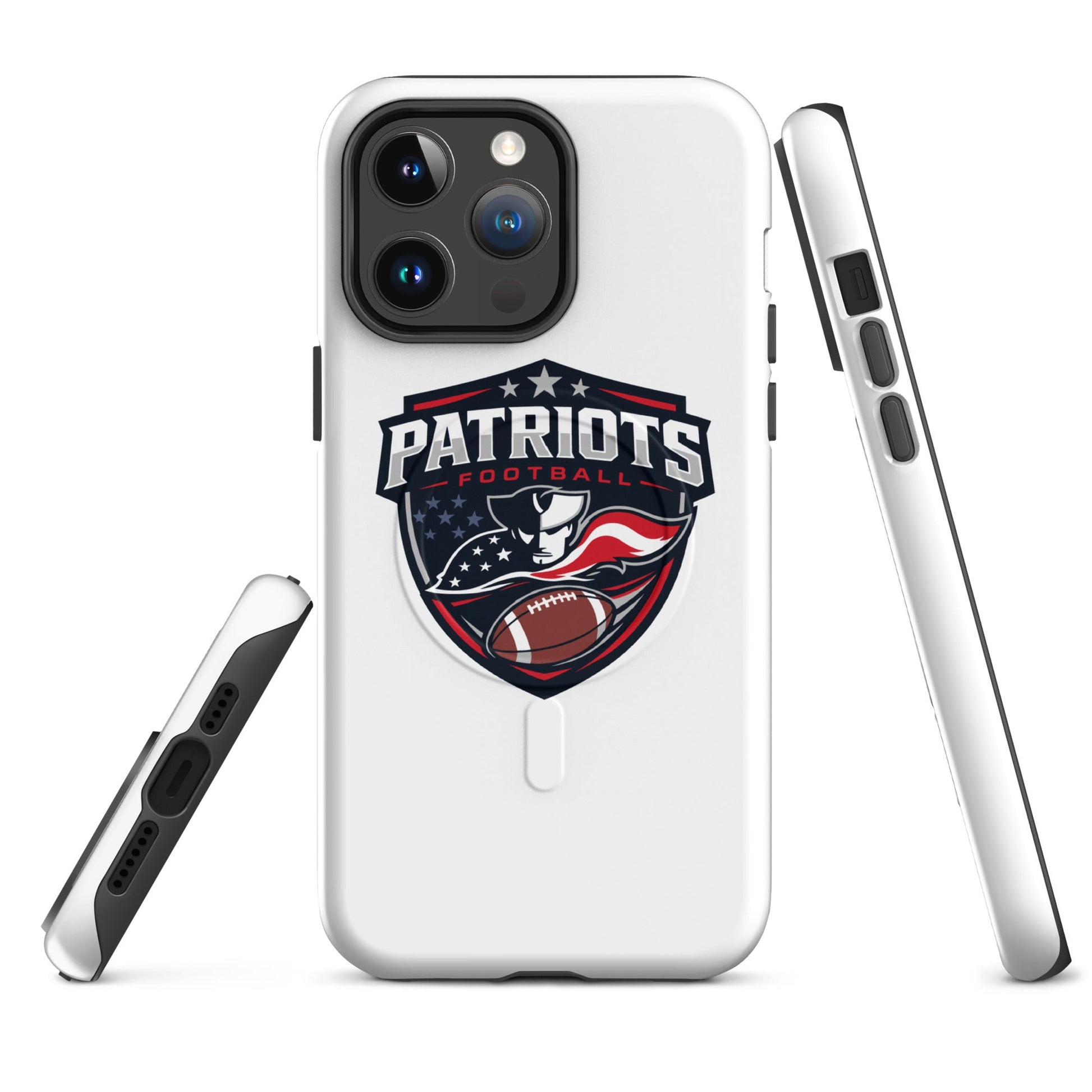 Magsafe Tough Case for iPhone | LFMS Athletics | Patriots Football Logo