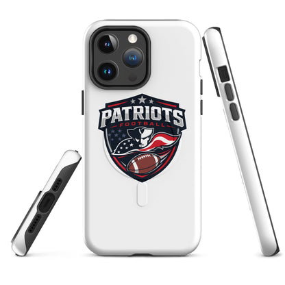 Magsafe Tough Case for iPhone | LFMS Athletics | Patriots Football Logo