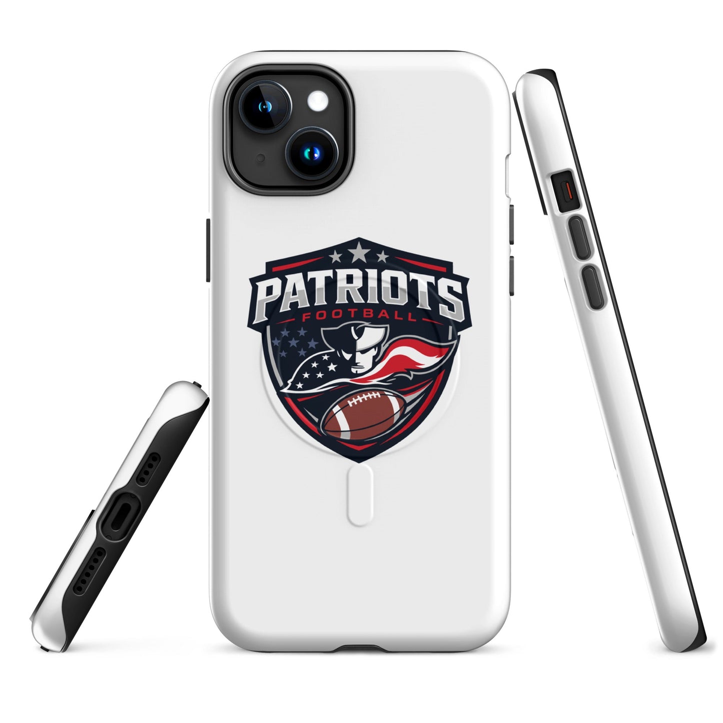 Magsafe Tough Case for iPhone | LFMS Athletics | Patriots Football Logo