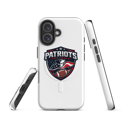 Magsafe Tough Case for iPhone | LFMS Athletics | Patriots Football Logo