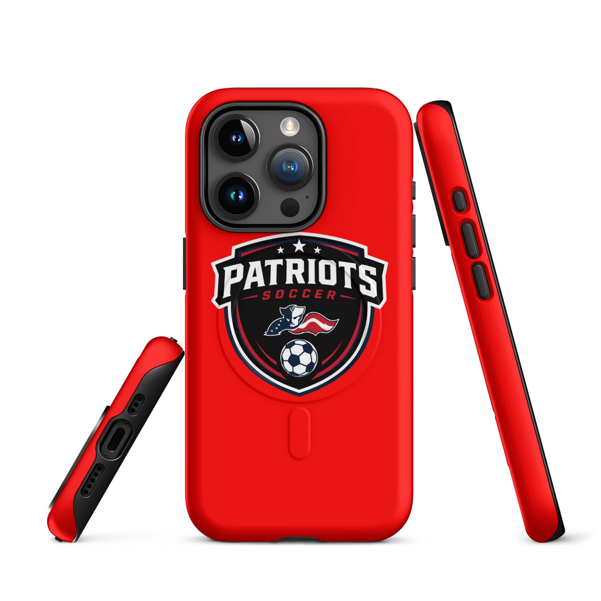 Magsafe Tough Case for iPhone | LFMS Athletics | Patriots Soccer Logo