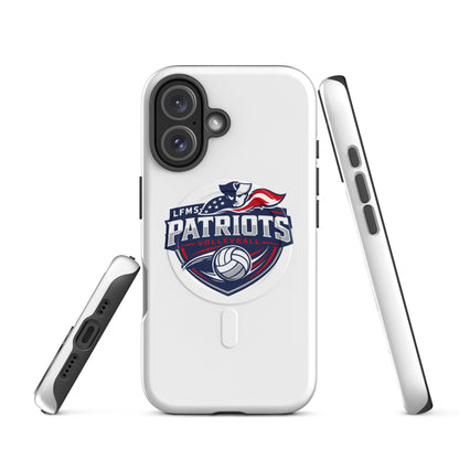 Magsafe Tough Case for iPhone | LFMS Athletics | Patriots Volleyball Logo