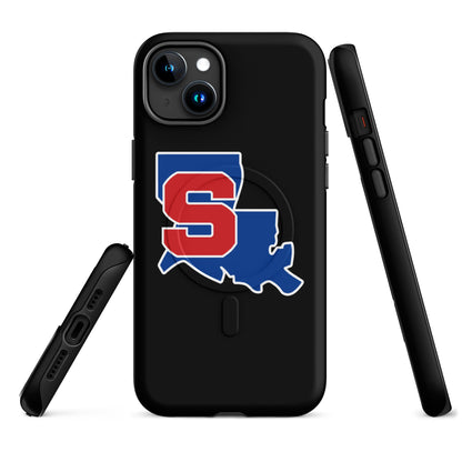 Magsafe Tough Case for iPhone | Louisiana Slam Baseball | Crest Logo
