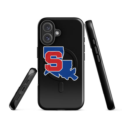 Magsafe Tough Case for iPhone | Louisiana Slam Baseball | Crest Logo