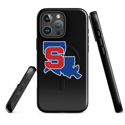 Magsafe Tough Case for iPhone | Louisiana Slam Baseball | Crest Logo