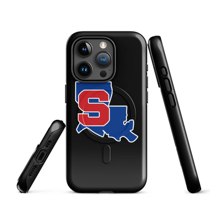 Magsafe Tough Case for iPhone | Louisiana Slam Baseball | Crest Logo