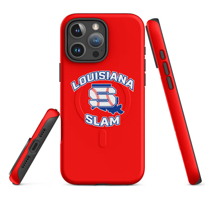 Magsafe Tough Case for iPhone | Louisiana Slam Baseball | Emblem Logo