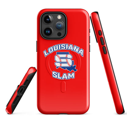 Magsafe Tough Case for iPhone | Louisiana Slam Baseball | Emblem Logo