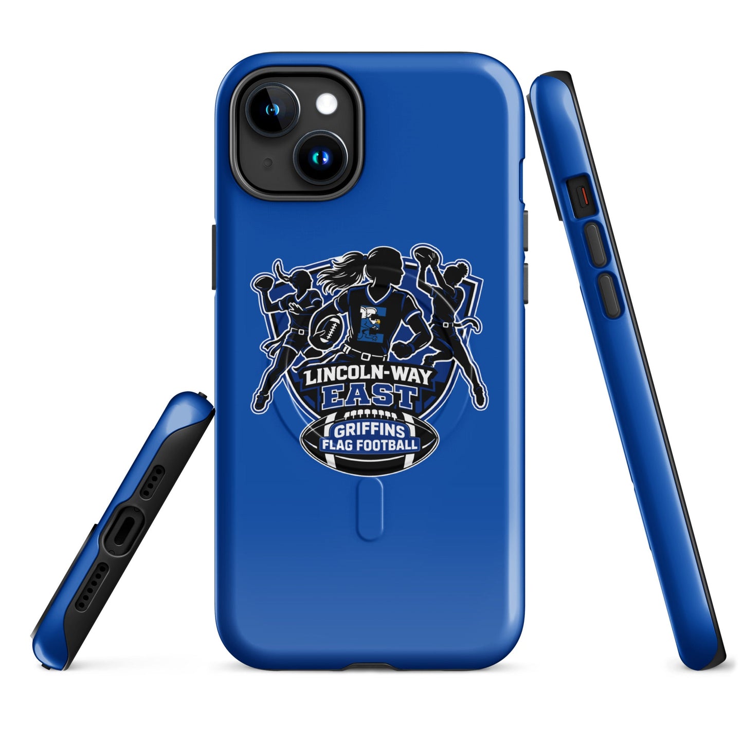 Magsafe Tough Case for iPhone | LWE Flag Football | Athletics Logo