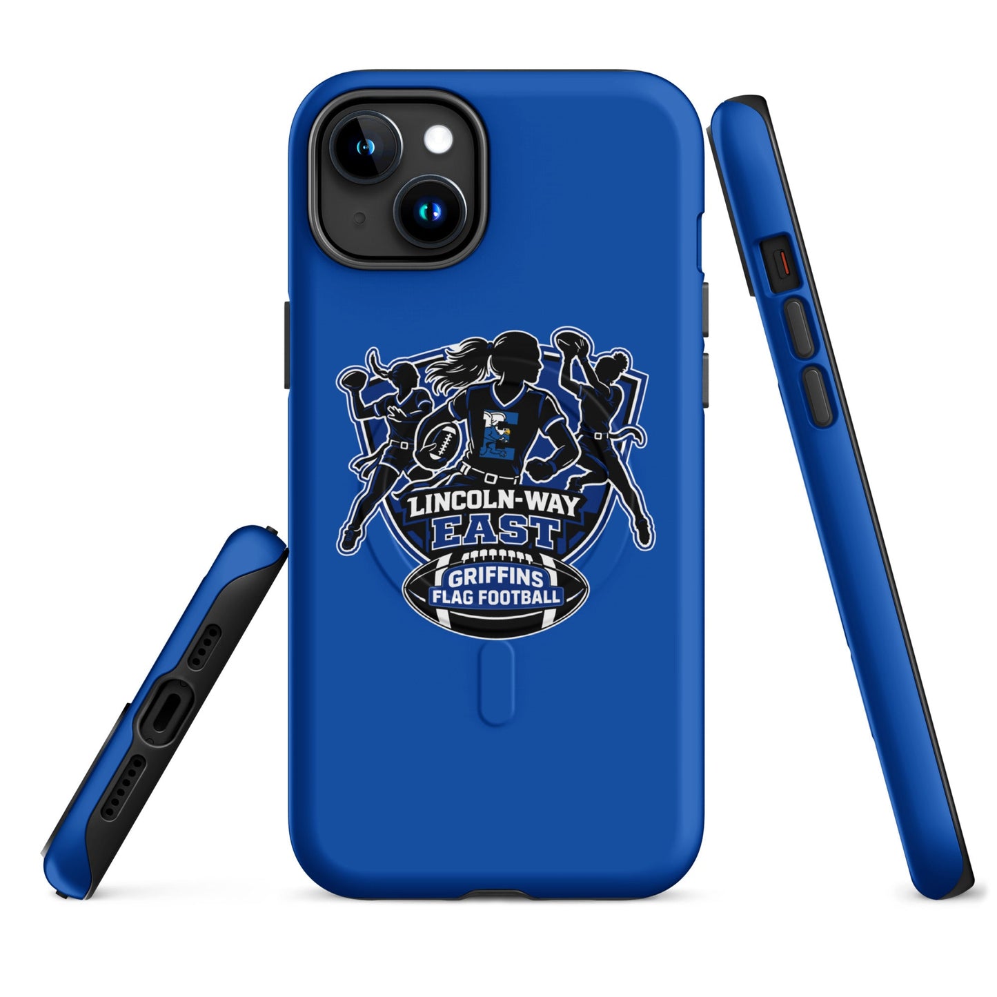 Magsafe Tough Case for iPhone | LWE Flag Football | Athletics Logo