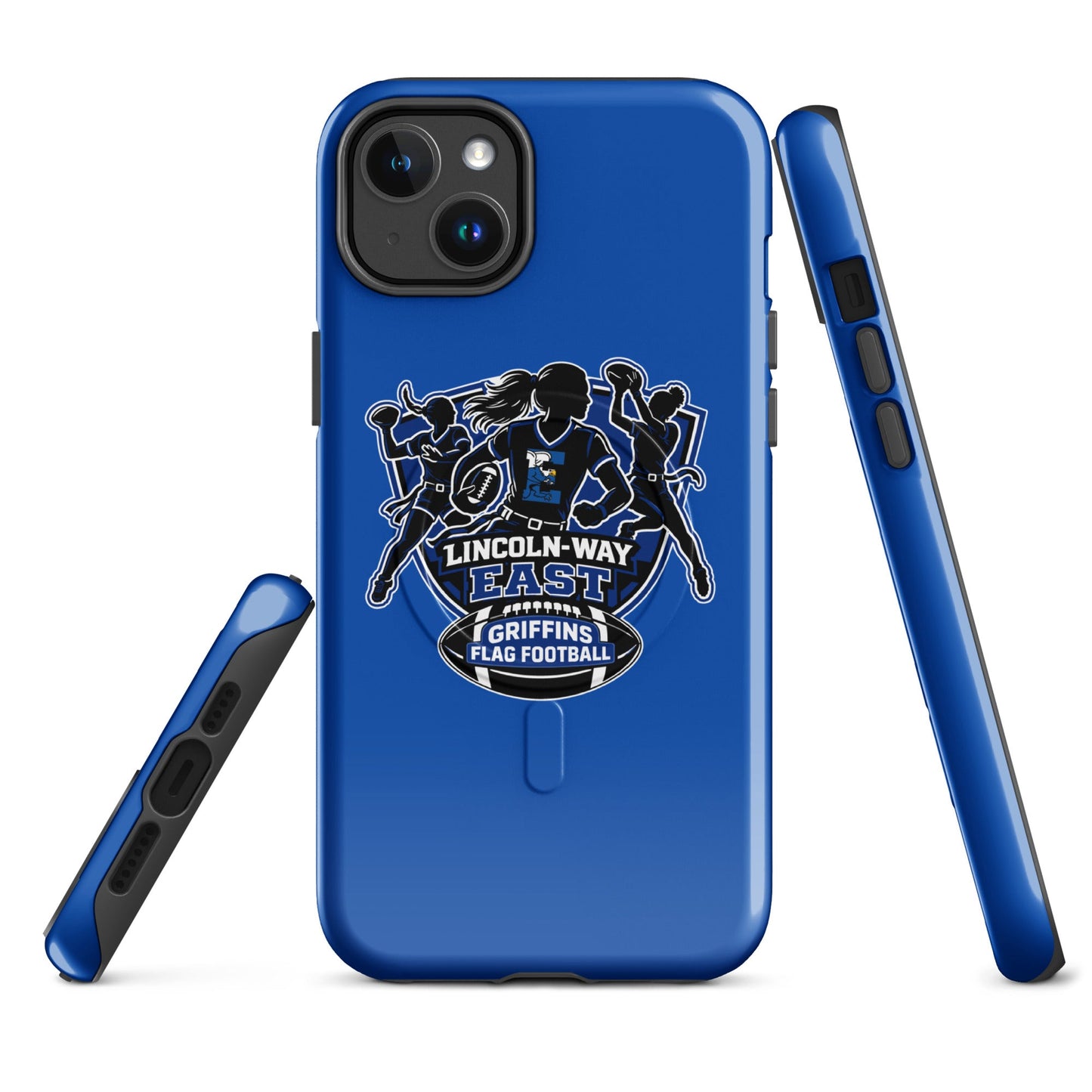 Magsafe Tough Case for iPhone | LWE Flag Football | Athletics Logo