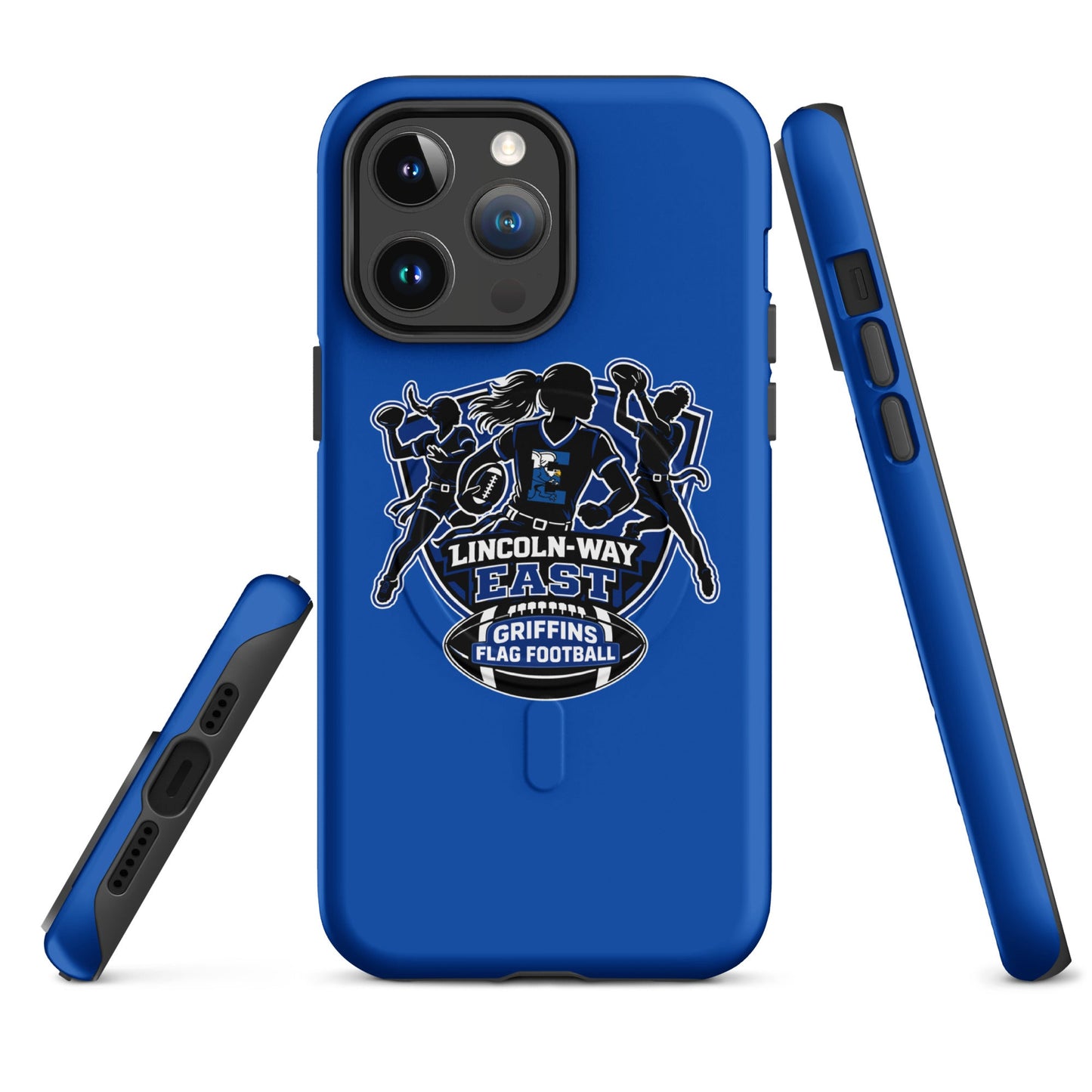 Magsafe Tough Case for iPhone | LWE Flag Football | Athletics Logo