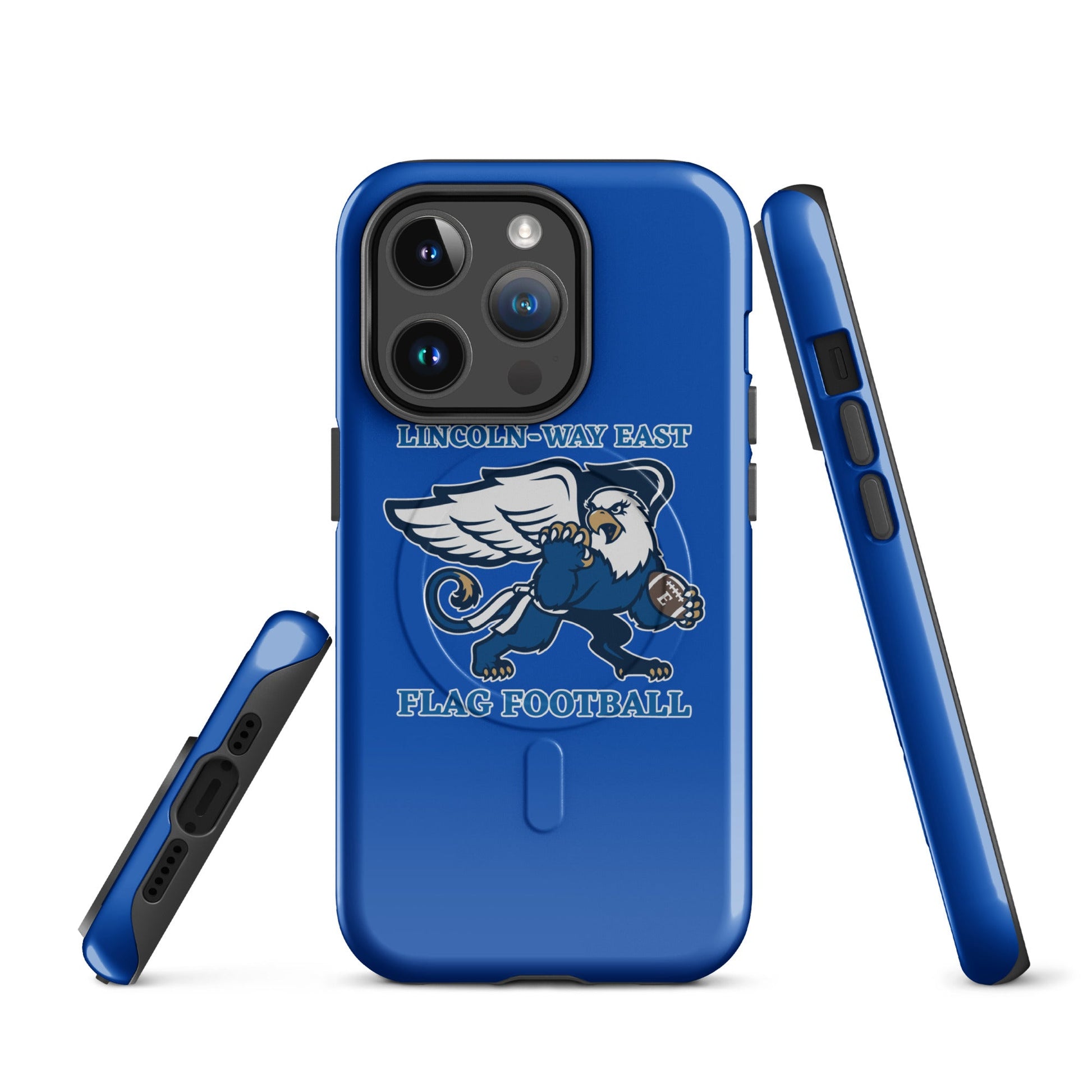 Magsafe Tough Case for iPhone | LWE Flag Football | Crest Logo