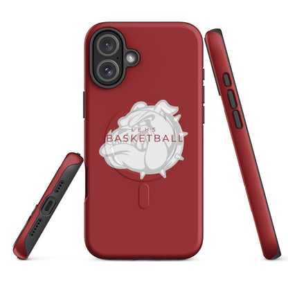 Magsafe Tough Case for iPhone | Lynn English Cheerleading | Bulldogs Basketball Logo
