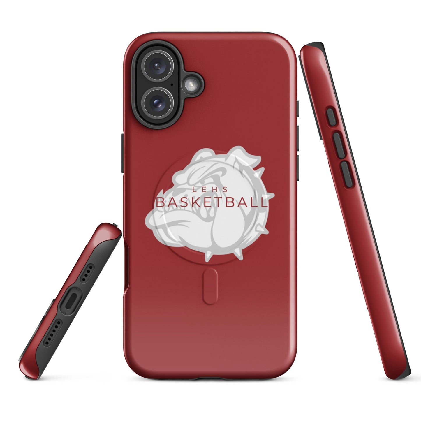 Magsafe Tough Case for iPhone | Lynn English Cheerleading | Bulldogs Basketball Logo