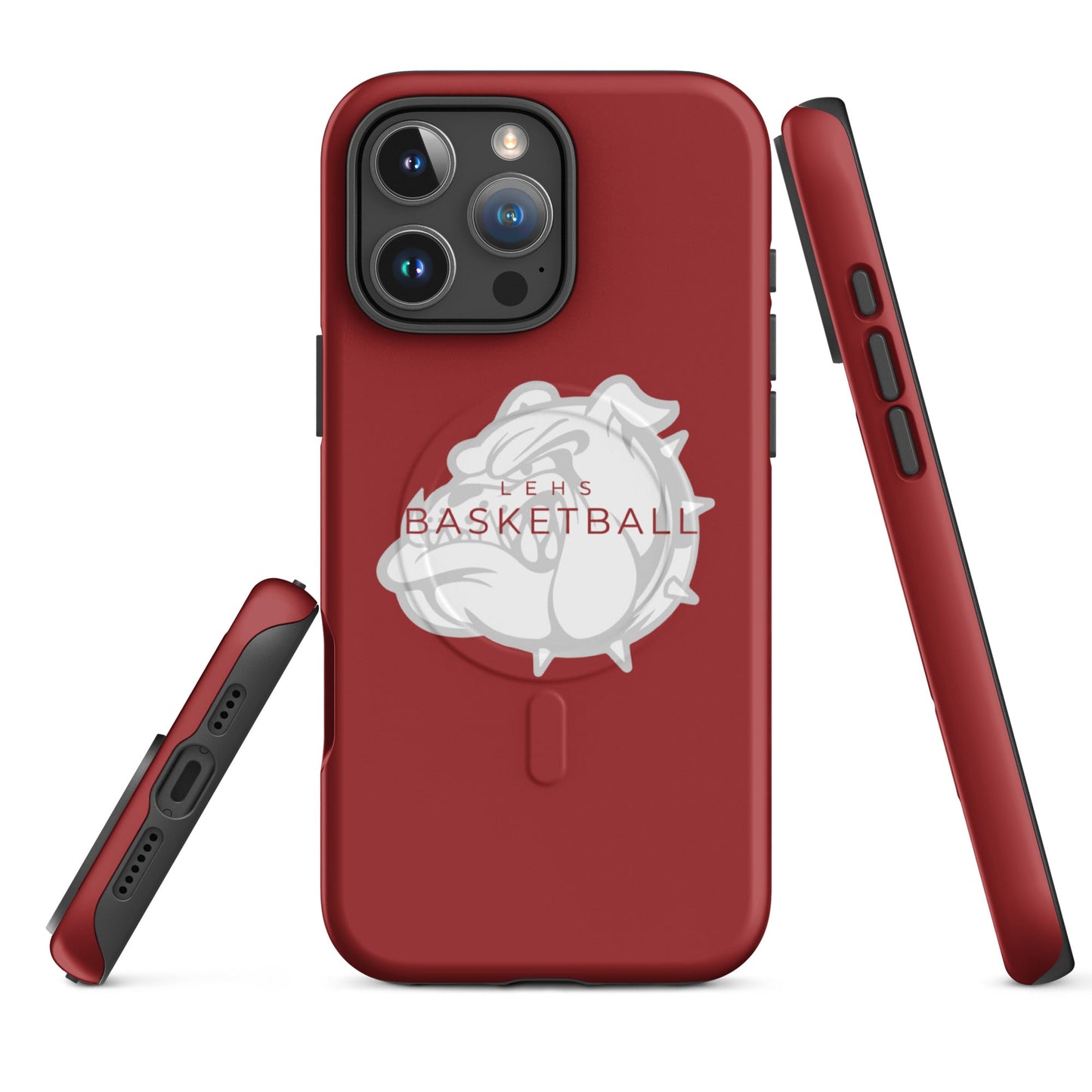 Magsafe Tough Case for iPhone | Lynn English Cheerleading | Bulldogs Basketball Logo